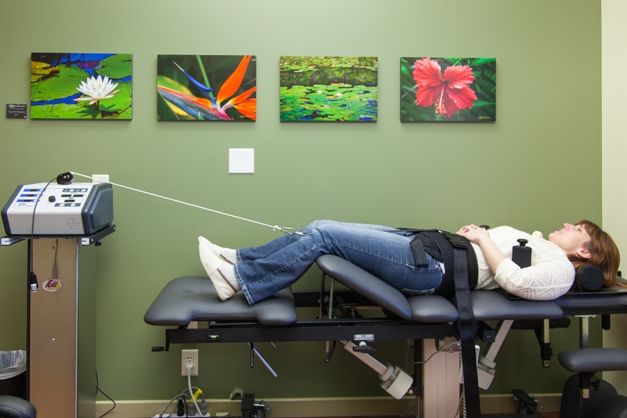 Disc Decompression aka Mechanical Traction at Favero Chiropractic