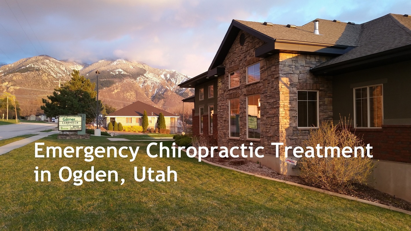 Emergency chiropractic treatment in Ogden, Utah