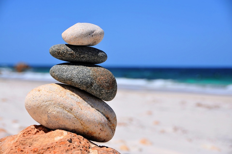 rocks in balance, chiropractic posture discussion