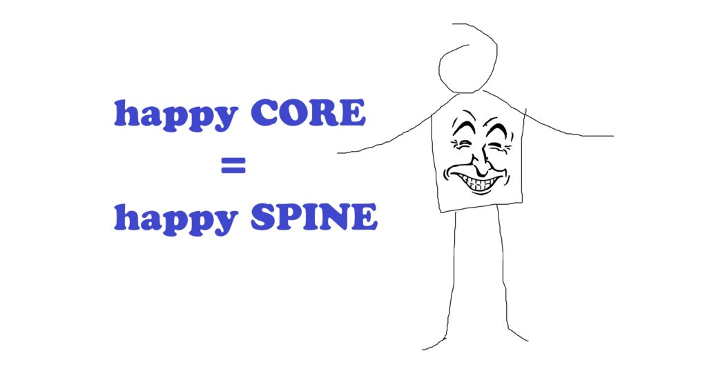 happy core happy spine, chiropractic help for posture