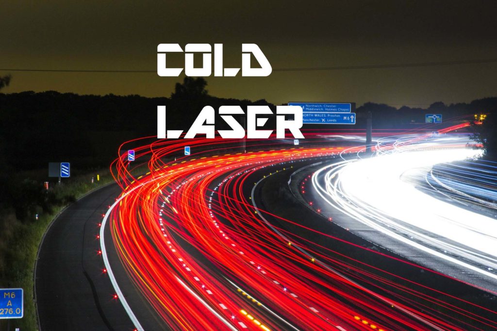 Cold laser treatment therapy, chiropractic